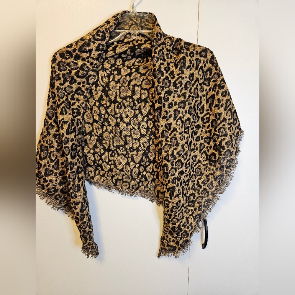 J Jill animal print scarf